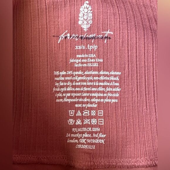 Free People Movement Hi-Rise 7/8 Length Good Karma Leggings XS/S NWT - Picture 3 of 5